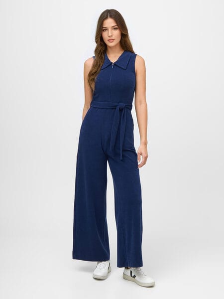 Retro Frottee Jumpsuit aus Bio-Baumwolle
