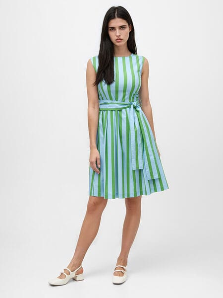 Tailliertes Kleid aus Bio-Baumwolle